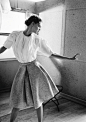 hauteinnocence:

Lindsey Wixson by Will Davidson for Muse Winter 2013
若时间就此静止，我又何必悲伤，没有和拥有，是一般模样