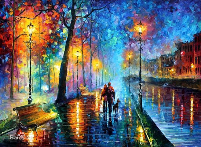 leonid afremov图片_百度百...