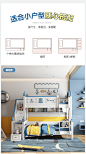 儿童床上下床男孩子母床滑梯双层床美式母子床男孩高低床学生床-tmall.com天猫