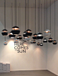 Lamp Here Comes the Sun in Stockholm fair 1