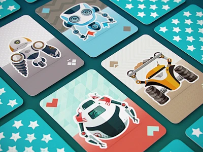 Robocards-花瓣网