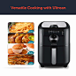 Amazon.com: Ultrean Air Fryer, 4.5 Quart Electric Hot Air Fryers Oven Cooker with Deluxe Temperature and Time Knob, Non-Stick Basket,50 Recipes, UL Certified, 1-Year Warranty, 1500w : Home & Kitchen