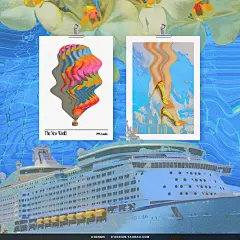 90年代复古Y2K酸性低保真油墨人物雕塑花卉PNG免抠拼贴图片素材
