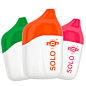 POP HIT SOLO 5500 PUFFS 14ML MESH COIL RECHARGEABLE  DISPOSABLE 1 CT - Highfi 