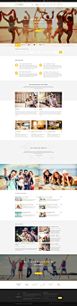 Trips | Travel Booking Site PSD Template