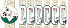 法治  - 源文件下载【酷图网】法治文化墙,文化墙,法治文化,红色文化墙,法治,设计,广告设计
