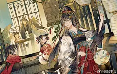 【网易画加】平台画师推荐：
画师——@One汪药丸
“夜深忽梦少年事，梦啼妆泪红阑干~”
老师作品色调古朴精致，画风灵动自然，画面故事感很棒，表现了年代带来的时间感和距离感~呜呜呜好喜欢太平和婉儿啊

老师擅长插画，作品偏国风，喜欢的快来画加找老师约稿吧！
...展开全文c