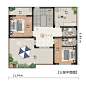现代小别墅设计图纸三层农村自建房简约风全套建筑房屋设计效果图-淘宝网
