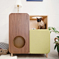 【有所的设计】MEOW柜设计师趣味原创宠物收纳多功能储物北欧家具-淘宝网