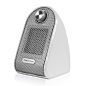 Pro Breeze® Mini Heater - Ceramic Fan Heater perfect for Desks and Tables - Personal PTC Heater, White: Amazon.co.uk: Kitchen & Home