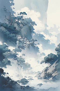 鬼蝶88采集到古风背景