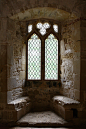 Castle Window- Battle Abbey by NickiStock