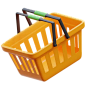 Shopping Basket  3D Illustration