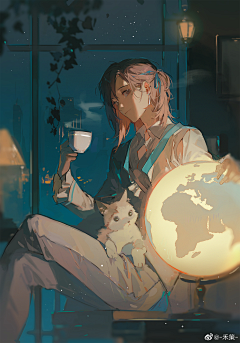 Ryoelsa_采集到图集/男-日韩插画