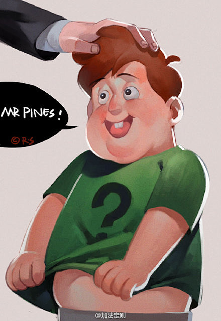 #怪诞小镇# PINES!PINES!P...