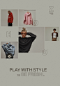 animation  clothes Ecommerce Fashion  grid interaction minimal Website