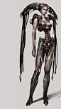 Borg Queen - Concept Art for "Star Trek Online"