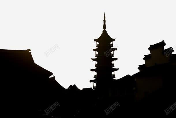 古镇古塔 免抠png 设计图片 免费下载...