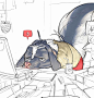 Draw my Beast #2, Ramón Nuñez : Yeaah I now I now, I have been lazy with these buddies, too much work lately but I will try to manage my time better