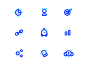 SEO icons part-1 (source) cash money sharma neel prakhar badge network battery connect share link target users piechart search logo sketch source icons seo