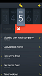 Task Manager App by Tobs, via #dribbble #ui #ux.: 