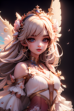 上海大魔王采集到中国彩色美女国画风