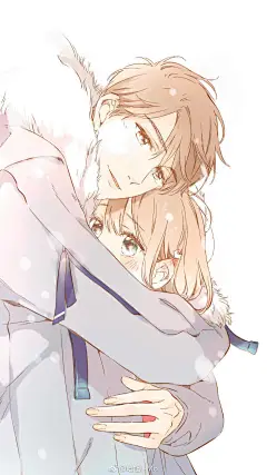 快看，恋是樱草色
▷情侣头像◁
@柚子海洋水ベ