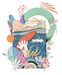 元木qxy采集到插画
