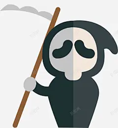 死神高清素材 万圣节 死神 免抠png 设计图片 免费下载