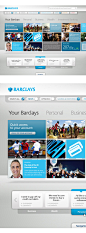 Barclays.com on Behance