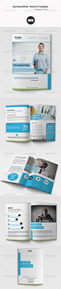  Bifold Business Brochure Template - Corporate Brochures