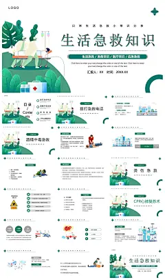 安全教育急救知识医疗培训PPT