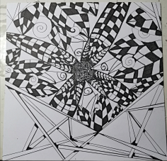 针管笔-花瓣网|陪你做生活的设计师 | 装饰画点线面平面构成
