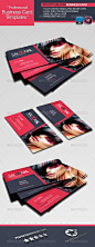 Beauty Salon Business Card Template - GraphicRiver Item for Sale