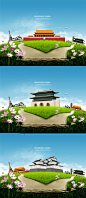 旅游景点海报
