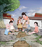 民俗插画的搜索结果_360图片