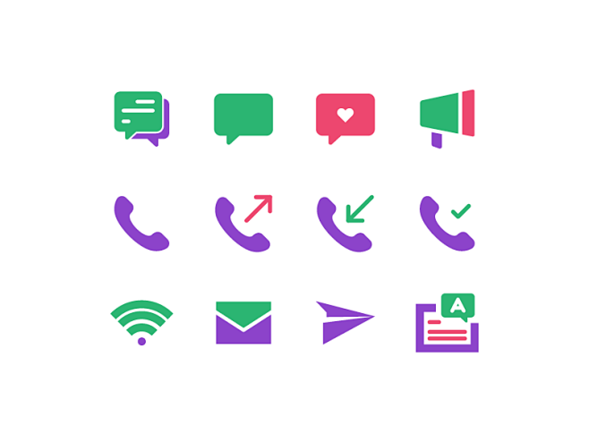 Communication Icons ...