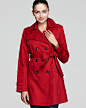 Fancy - Dkny Megan Double Breasted Trench Coat With Belt