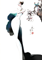 西方时尚&东方水墨 ​​​​