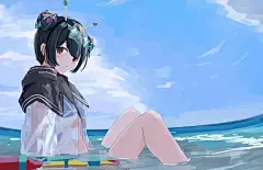 二次元/日韩风/日韩插画 日本画师DOR@N的插画作品
花瓣关注原画人，推荐更多精选素材，绘画更有灵感