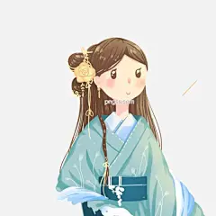 卡通古装女孩免抠图图片大小2000x2000px 图片尺寸1.05 MB 来自PNG搜索网 pngss.com 免费免扣png素材下载！吊坠#动漫人物#古代服装#卡通动漫#卡通古装女孩#卡通手绘#免抠图#漂亮的女孩#装饰头饰#