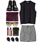 A fashion look from October 2013 featuring Monki mini skirts, Theyskens' Theory ankle booties and See by Chloé handbags. Browse and shop related looks.