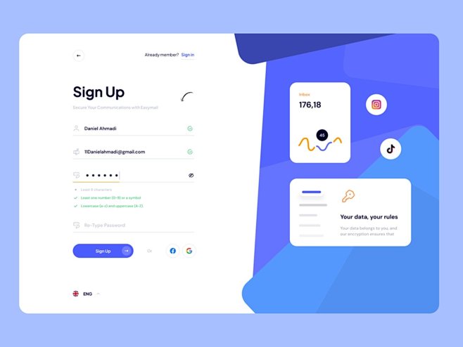 登入系统！12组登录页WEB界面设计灵感...