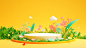 ls7623_3d_render_podium_with_nature_background_cartoon_style_si_ee8564bd-0f11-44f7-a864-df66cbfb918f