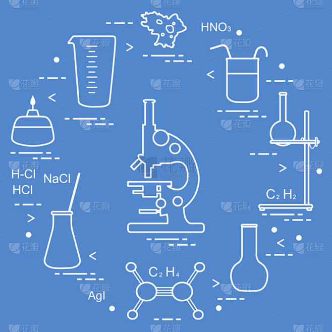 化学,科学,化学元素周期表,显微镜,药,...