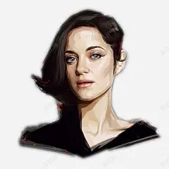 美女肖像插画 免费下载 页面网页 平面电商 创意素材