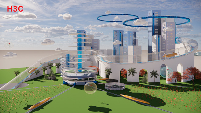 未来城市——梦幻城市