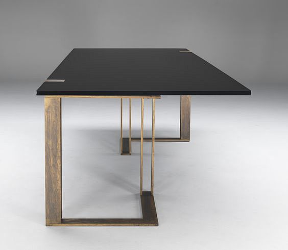 Black and Gold Table...