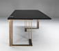 Black and Gold Table by Paolo Castelli S.p.A.