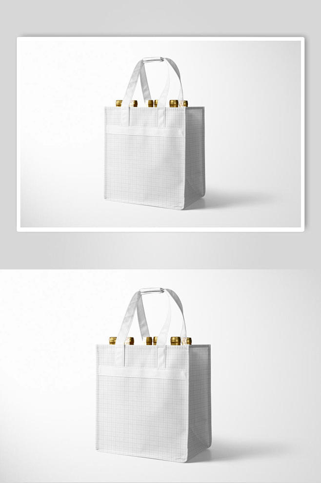 结实手提袋包装盒样机设计效果图